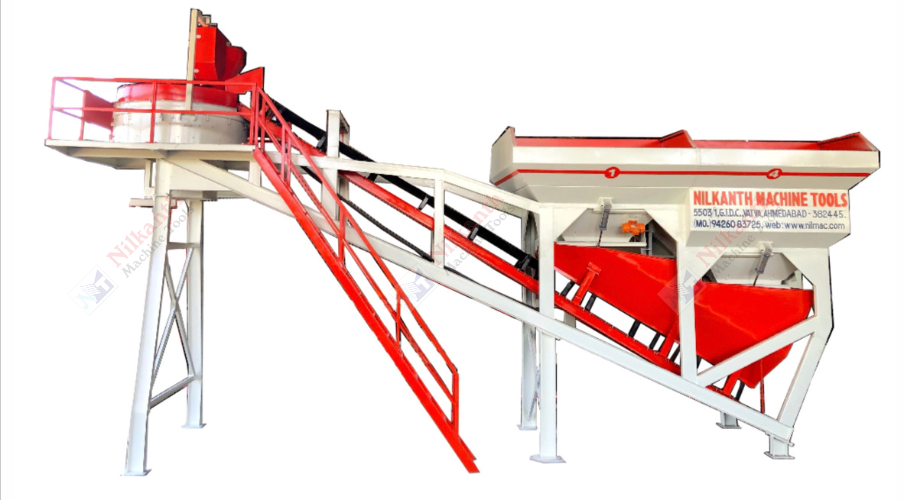 Compact Concrete Batching Plant With Tm Height